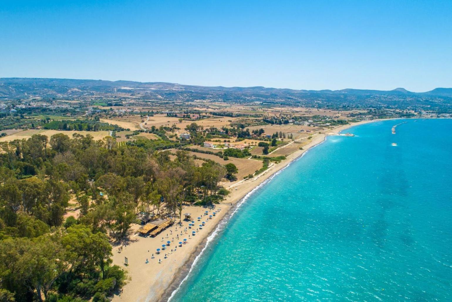 Sun Beach Villa Thio 폴리스 외부 사진