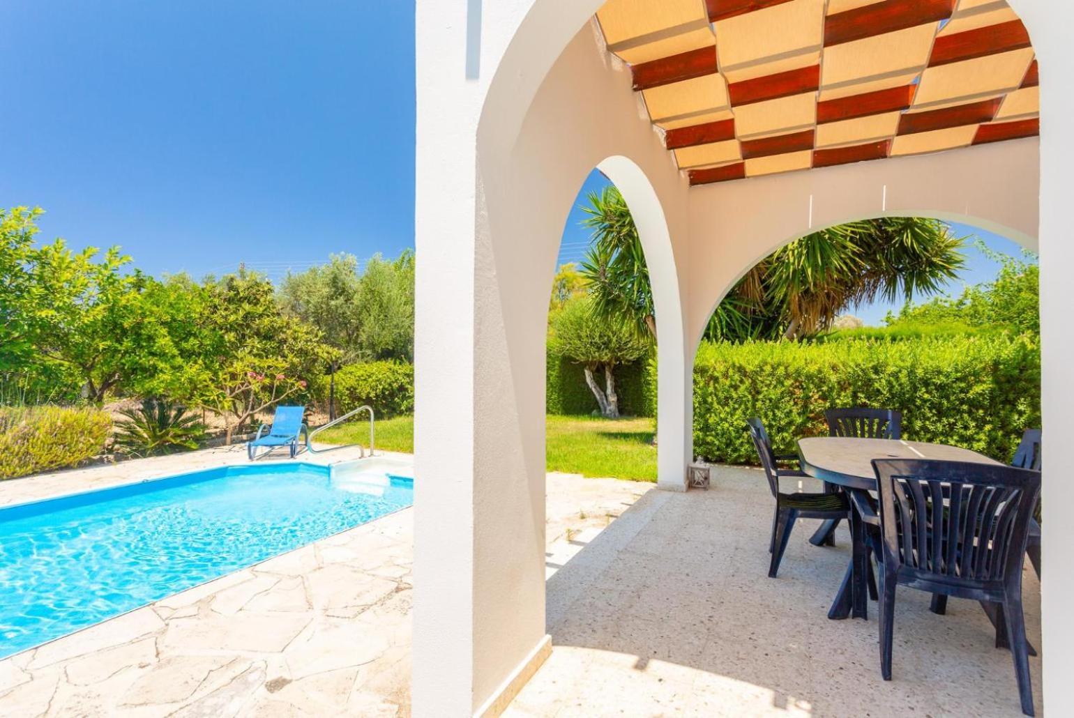 Sun Beach Villa Thio 폴리스 외부 사진
