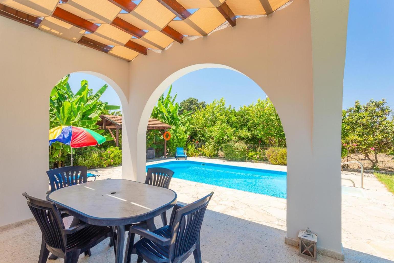 Sun Beach Villa Thio 폴리스 외부 사진