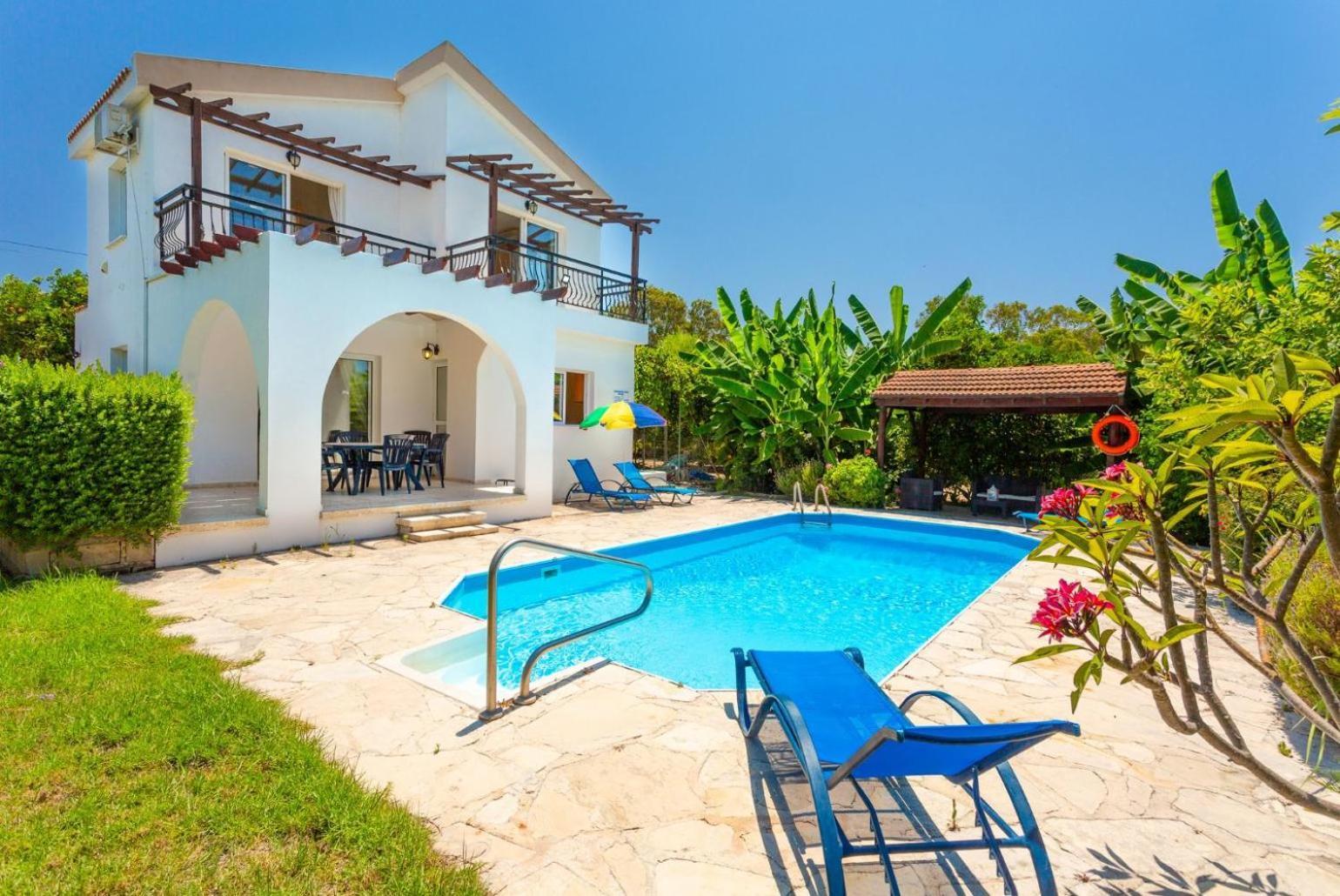 Sun Beach Villa Thio 폴리스 외부 사진