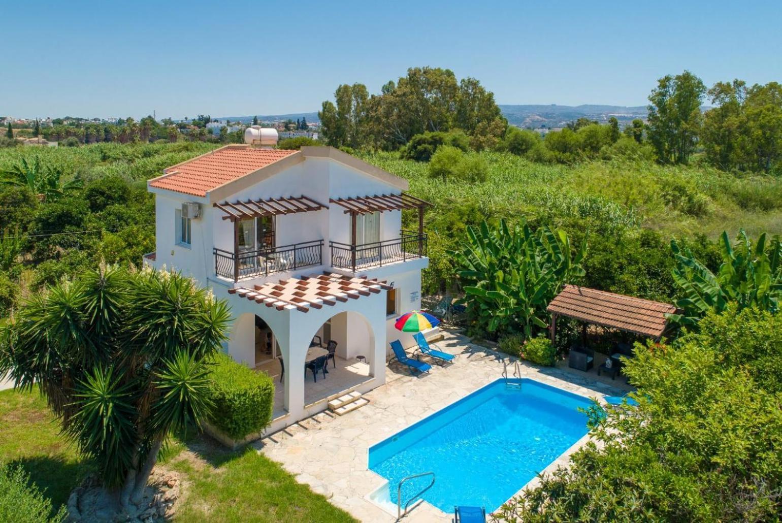 Sun Beach Villa Thio 폴리스 외부 사진